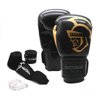 Kit Boxe Luva Pretorian Black Line 12OZ Bucal e Bandagem Pretorian Fight - 2