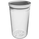 Ver imagem 1 de Pote Hermético Soprano Plástico com Tampa 2,1 Litros Redondo Cinza