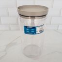 Ver imagem 2 de Pote Hermético Soprano Plástico com Tampa 2,1 Litros Redondo Cinza