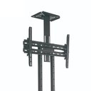 Ver imagem 6 de Pedestal Tv de 42 a 65 Polegadas com Bandeja e Ajuste de Altura Ped 4265