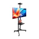 Ver imagem 1 de Pedestal Tv de 42 a 65 Polegadas com Bandeja e Ajuste de Altura Ped 4265