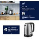 Ver imagem 3 de Chaleira Elétrica Electrolux 1,8l Inox Efficient Eek10 220v