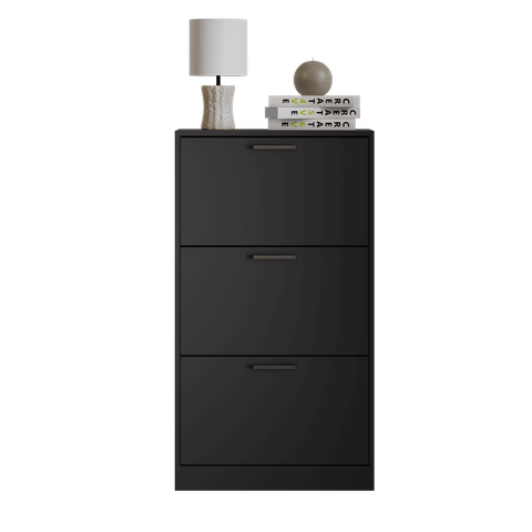 Sapateira Vertical 3 Portas Basculantes Organizador para 20 Pares Multiuso Hall de Entrada