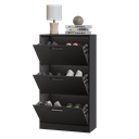 Ver imagem 6 de Sapateira Vertical 3 Portas Basculantes Organizador para 20 Pares Multiuso Hall de Entrada