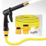 Mangueira Com Pressurizador Carro Moto Limpeza Lava Jato Quintal Jardim Chao Calçada Chao Casa Limpa - 1