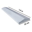 Ver imagem 4 de Forma de Aço Chapéu Pingadeira Casinha Acabamento 22x1,0