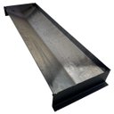 Ver imagem 1 de Forma de Aço Chapéu Pingadeira Casinha Acabamento 22x1,0