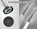 Ver imagem 7 de Torneira Cozinha Parede Gourmet Cônico Cromado C-65