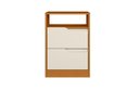 Ver imagem 6 de Mesa de Cabeceira para Quarto com 2 Gavetas Sole - Cinamomo Off White - Albatroz