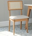 Ver imagem 2 de Conjunto Mesa de Jantar 1,35m com Vidro + 4 Cadeiras em Mdf