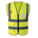 Ver imagem 5 de Colete Faixa Sinalizadora Kit 10 Uni Refletivo Blusao Segurança Trabalho Epi Fluorescente Obra Fisca