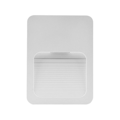 Balizador Anton Branco Led 2w 3000k Bivolt Ip65 Galaxy Led
