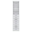 Ver imagem 6 de MÓDULO CLOSET TORRE COM 8 GAVETAS + 3 PRATELEIRAS M378.B MUNDI MOVEIS