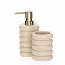 Ver imagem 2 de Conjunto Banheiro Bege/nude - 2pçs