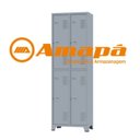 Ver imagem 6 de Roupeiro de Aço c/ 04 Portas Grandes – 1,96×0,63×0,36m – CZ/CZ – AMAPA – 10124