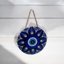 Ver imagem 2 de Quadro Mandala Enfeite Parede Porcelana Olho Grego Decoração