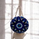 Ver imagem 6 de Quadro Mandala Enfeite Parede Porcelana Olho Grego Decoração