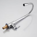 Ver imagem 5 de Torneira Cozinha Gourmet Flexível Pia Bancada 1 Jato Metal