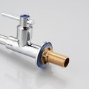 Ver imagem 6 de Torneira Cozinha Gourmet Flexível Pia Bancada 1 Jato Metal