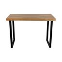 Ver imagem 2 de Aparador para Frigobar Industrial 180cm em Madeira e Base Ferro Preto