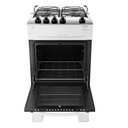 Ver imagem 4 de Fogão Atlas 4 Bocas Mônaco Top com Mesa Inox Branco Bivolt
