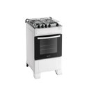 Ver imagem 2 de Fogão Atlas 4 Bocas Mônaco Top com Mesa Inox Branco Bivolt