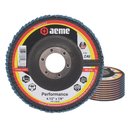Ver imagem 1 de Disco Flap Aeme Performance Fibra Angular Zircônio 4.1/2" (115mm) 10 Unidades