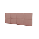 Ver imagem 2 de Cabeceira Painel Cama Box Casal 1,40 México Estofada Suspensa Dobrável - Rose Suede