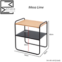 Ver imagem 6 de Mesinha Lime Lateral Sala Sofá Cama Decor:Dourado