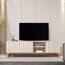 Ver imagem 2 de Rack para Tv Jb Acai 1.8 Off White - Moveis Jb