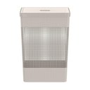Ver imagem 3 de Cesto de Roupas com Tampa Grid ou 49 Litros 38 X 28 X 55,2 Cm Cor:bege