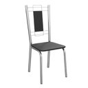 Ver imagem 2 de Conjunto de Mesa Completo com 6 Cadeiras Estofadas Cmc035cr Kappesberg Crome