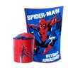Kit Manta + Balde Pipoca Homem Aranha - Zona Criativa - 1