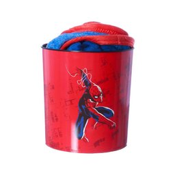 Kit Manta + Balde Pipoca Homem Aranha - Zona Criativa - 2