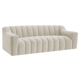 Kit 1 Sofá 180cm 1 Poltrona Luxo Recepção Sala Elegance Bouclé - 11