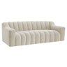 Kit 1 Sofá 180cm 1 Poltrona Luxo Recepção Sala Elegance Bouclé - 11