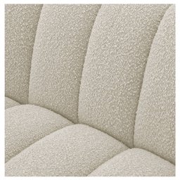 Kit 1 Sofá 180cm 1 Poltrona Luxo Recepção Sala Elegance Bouclé - 9
