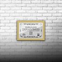 Ver imagem 4 de Kit 5 Certificados Diplomas A4 com Tela de Acetato e MDF - Moldura Marfim