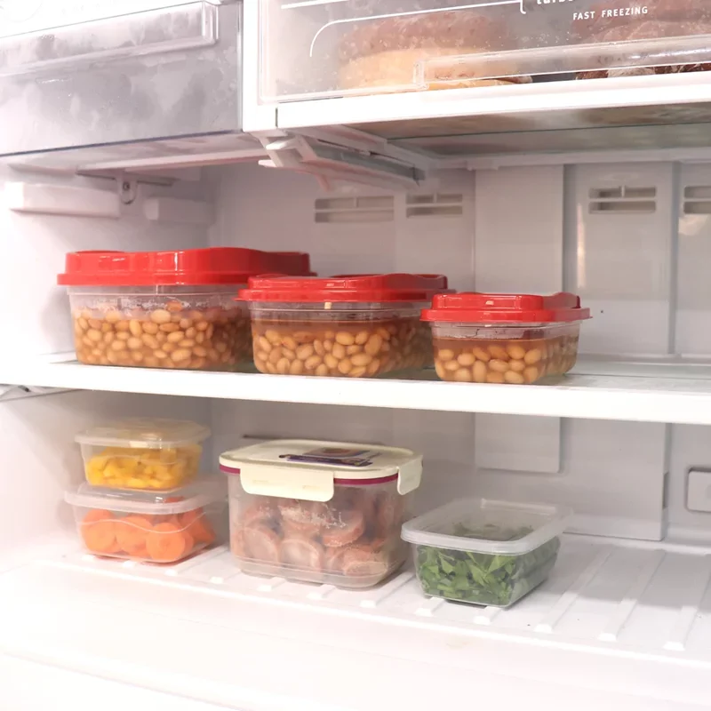 Ver imagem 2 de Kit 3 Potes Transparentes com Tampa para Freezer Cor Transparente