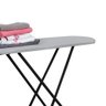 Tábua de Passar Roupa Dobrável Com Suporte Para Ferro Retrátil Plus Preta - 6