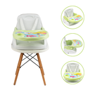 Ver imagem 1 de Cadeira Cadeirinha Alimentação Mundo Bita Bebê Mesa Portátil Papinha Refeição Styll Baby