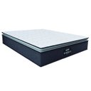 Ver imagem 1 de Colchão Casal Queen Molas Ensacadas Pillow Top Maximus 158x198x28cm Cinza/Branco Gazin