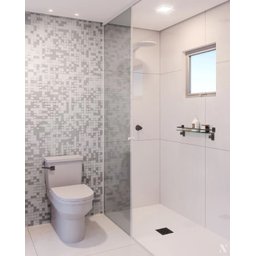 Grelha Black Matte para Caixa Sifonica Quadrda Ralo Linear 100mm - 4022 - 2