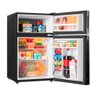 Frigobar Eos 88 Litros Duplex com Porta de Vidro Preto Efb140v 110v - 2