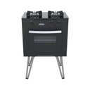 Ver imagem 2 de Fogão Portátil Gemini Vetro 2 Bocas Gás Glp Venax Cor:preto