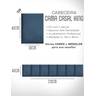 1 Módulo de Cabeceira Cama Box Solteiro Casal Queen King Estofada Modulada 40x30cm - 9