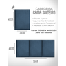 1 Módulo de Cabeceira Cama Box Solteiro Casal Queen King Estofada Modulada 40x30cm - 6