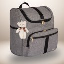 Ver imagem 1 de Mochila Bebê Infantil Maternidade 2 em 1 Faixa Menino Menina Amor:preto