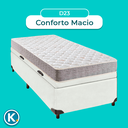 Ver imagem 4 de Cama Box Bau Blindado Solteiro + Colchão D23 D23 Inducol