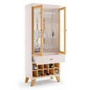 Ver imagem 6 de Buffet Soft e Cristaleira Ópera Off White Cinamomo – Hb Móveis